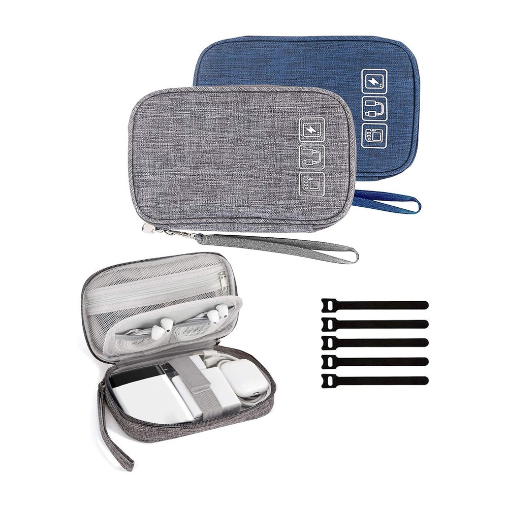 RINVANIC Cable Organizer, 2-Pack