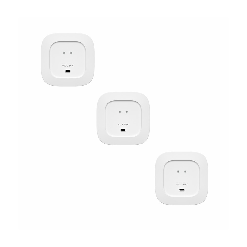 YoLink Water Leak Sensor Starter Kit (2-Pack + Hub)